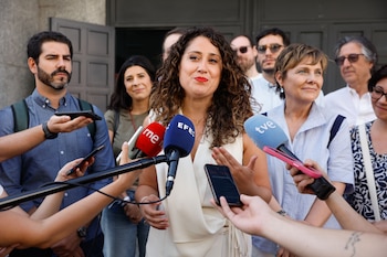 Enma López, precandidata del PSOE a la Alcaldía de Madrid. (EFE/Javier Lizón)
