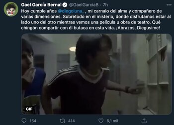 cumpleaños Diego Luna y Gael