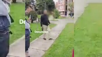 Video: imponen comparendo a hombre