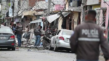 Una explosión atribuida al crimen