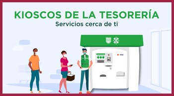 Hay 33 kioscos de la Tesorería disponibles en la entidad (Foto: Twitter@Finanzas_CDMX)