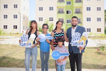El presidente Luis Abinader presentó el balance de las políticas públicas de vivienda durante el encuentro LA Agenda Semanal. (Foto cortesía Presidencia de República Dominicana)