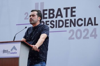 El candidato a la presidencia