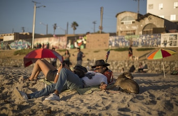 Vientos fuertes y oleaje elevado