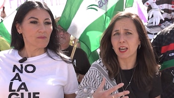 Belarra pide a Sánchez hacer "realidad el no a la guerra" con acciones concretas como "cerrar las bases de Rota y Morón"