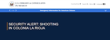 Alerta de seguridad de la