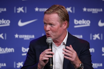 Ronaldo Koeman habló hoy por