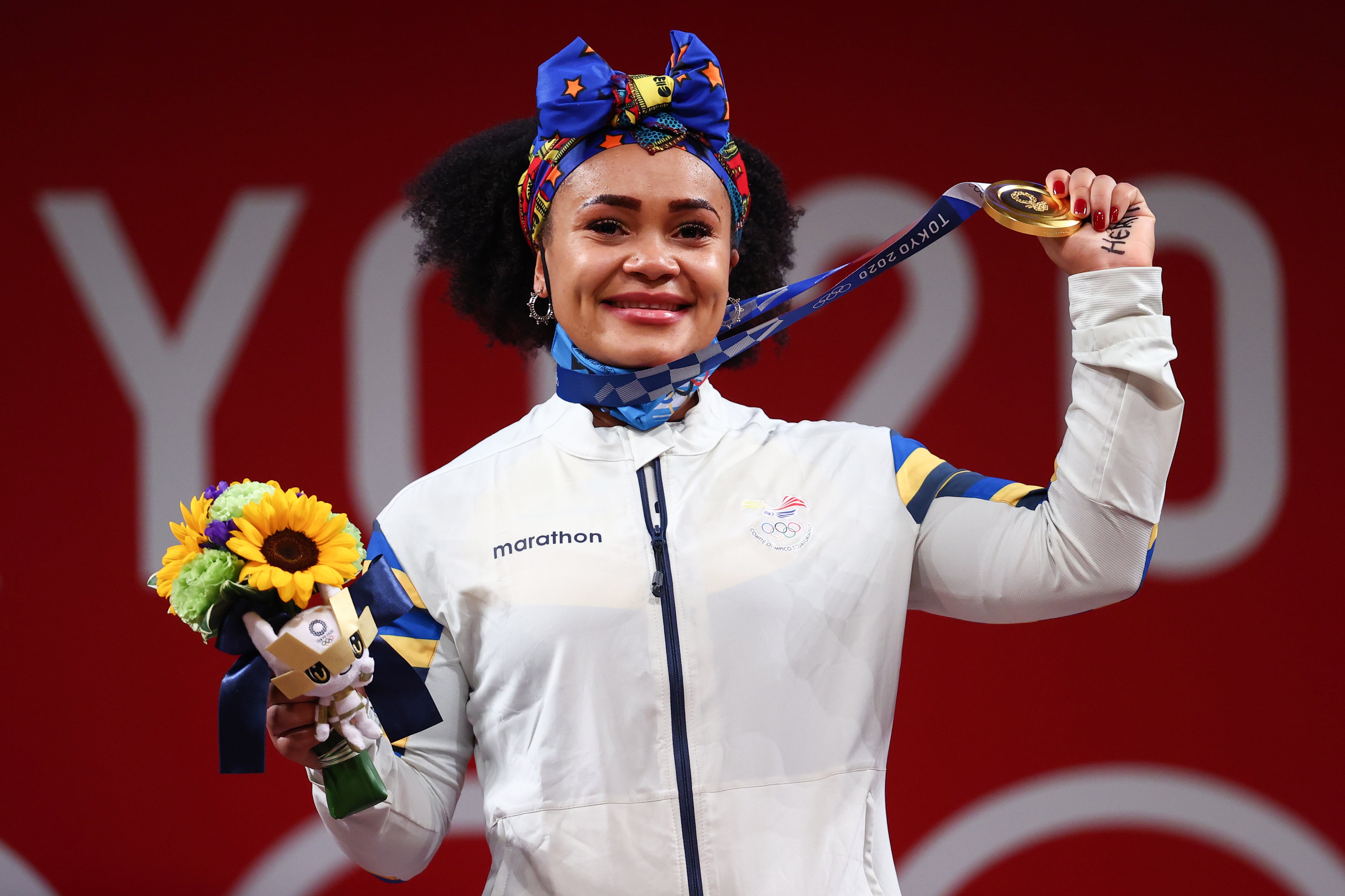 El nombre de la especie homenajea a Neisi Dajomes, primera mujer ecuatoriana en lograr una medalla de oro olímpica (REUTERS/Edgard Garrido)