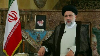 El presidente iraní, Ebrahim Raisi,