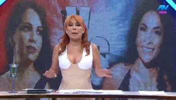 Evelyn Vela amenaza a Melissa