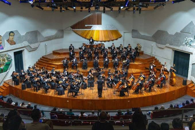 Los manifestantes forman parte de la Orquesta de Apoyo a la Formación Artística. (Ministerio de Cultura)