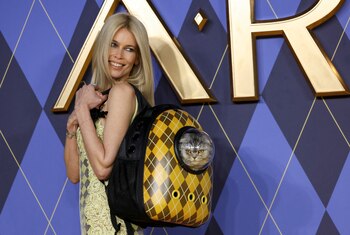 Claudia Schiffer, en una fotografía