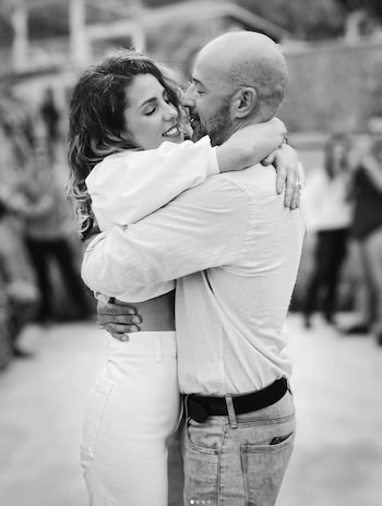 La pareja se conoció en