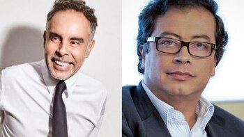 Senadores Armando Benedetti y Gustavo