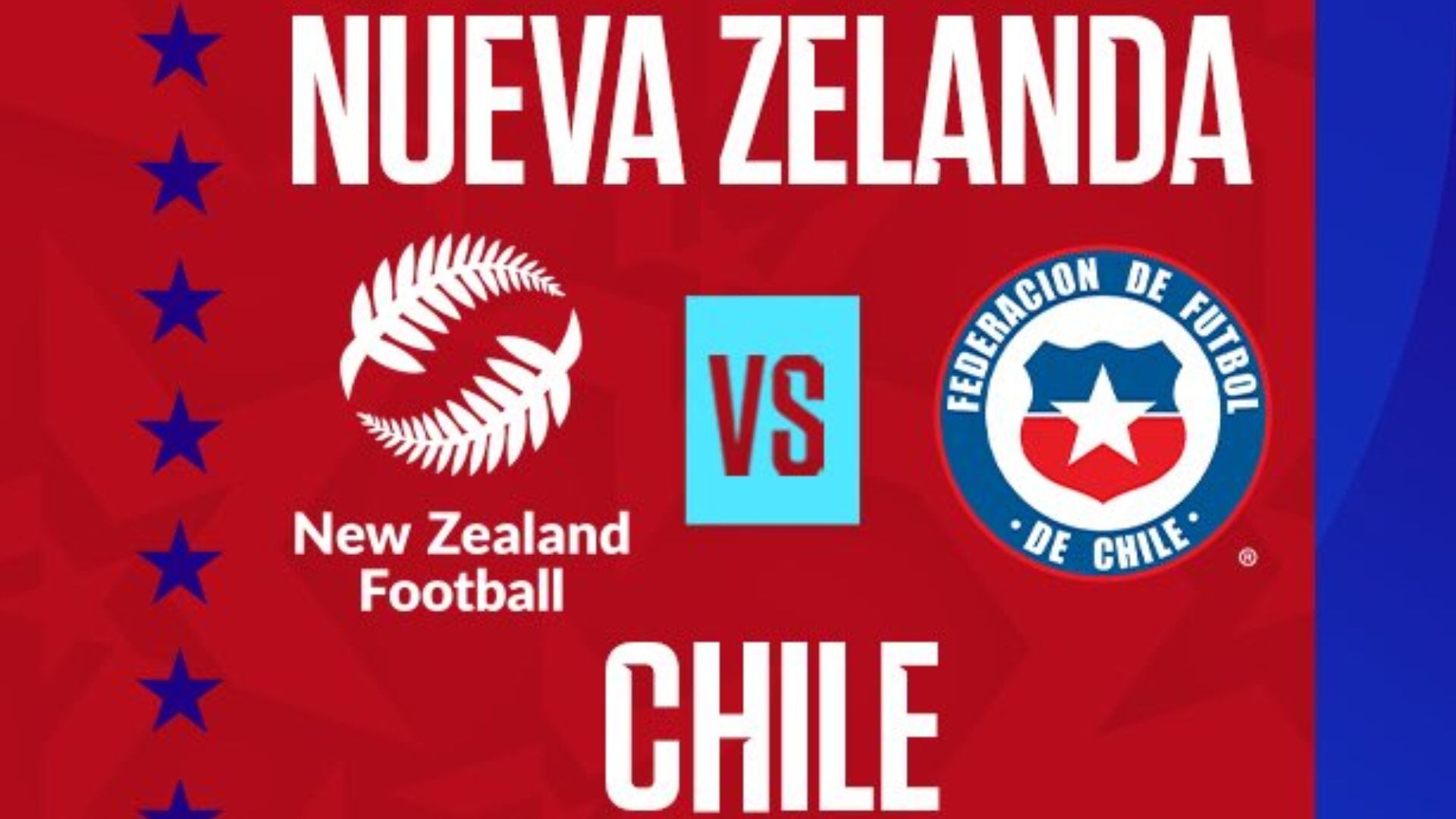 A qué hora juega Chile vs Nueva Zelanda por fecha FIFA. (La Roja)