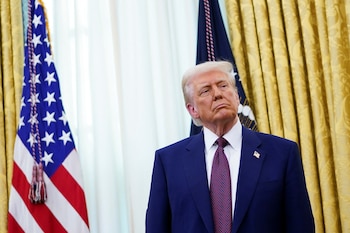 El presidente de EEUU, Donald