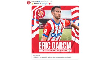 El defensa Eric García fichó