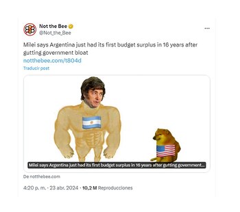 El tuit sobre el anuncio