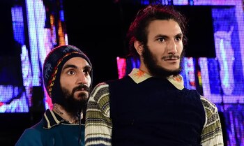 Ezequiel y Facundo Posse beso festival de Cosquín