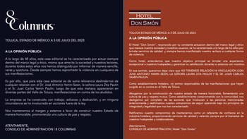 El periódico 8 Columnas y