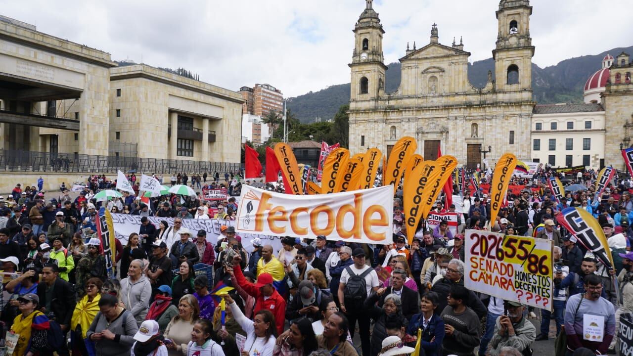 Siga en vivo el paro nacional de Fecode en Colombia: puntos y horarios de las movilizaciones, hoy 30 de octubre de 2025
