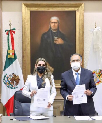 Foto: (@EvelynSalgadoP)