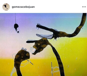 Pintura de Juan Gómez-Acebo en