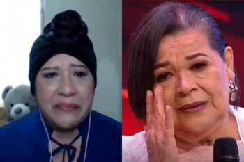 Ángela Caballero hizo una conmovedora