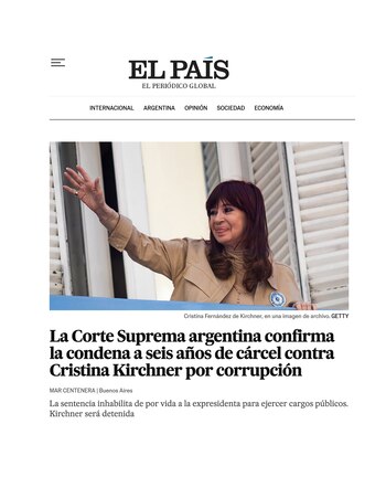 La cobertura resalta que