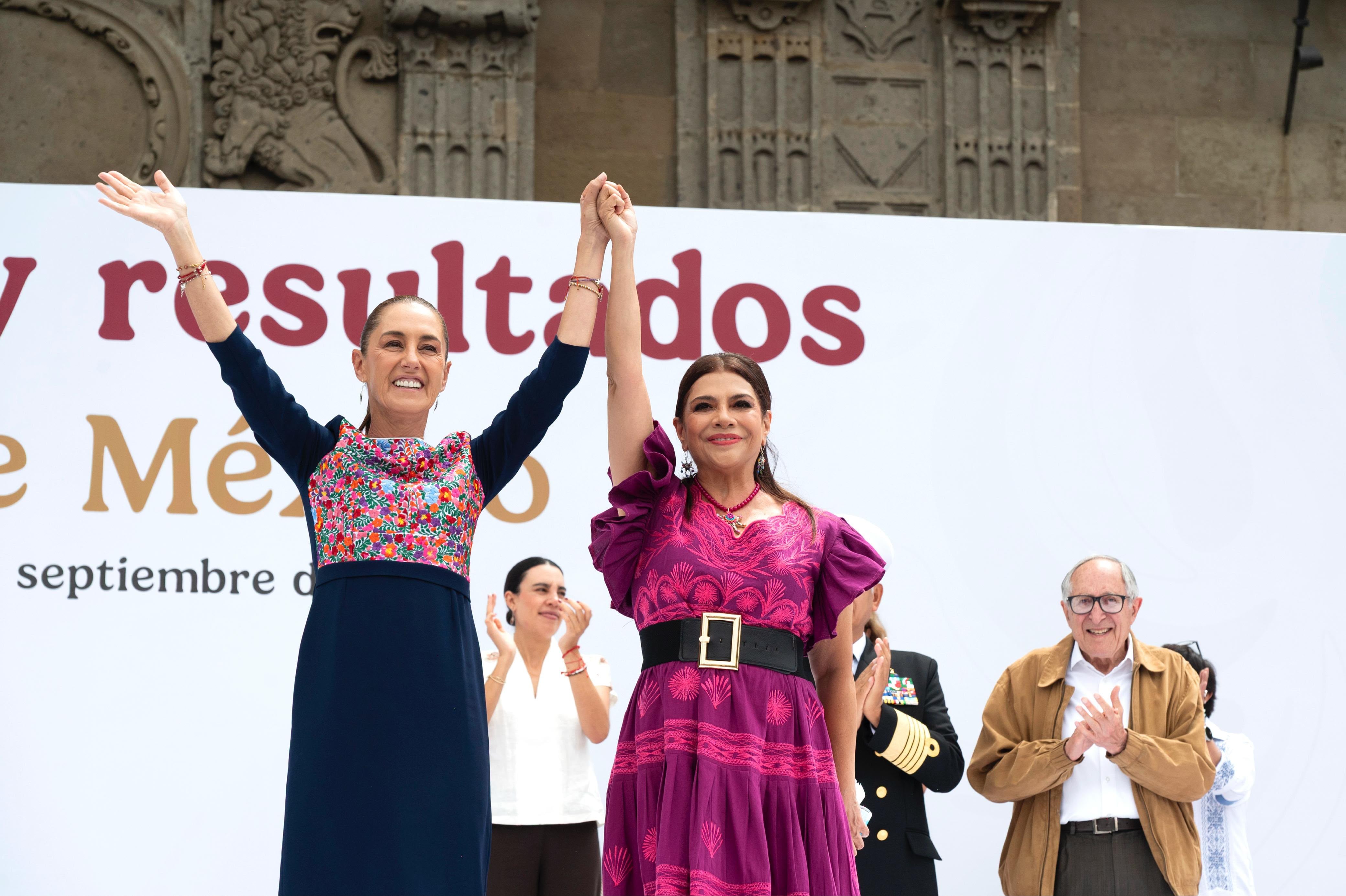 Un Zócalo lleno acompaña a Sheinbaum; consignas, soberanía y músculo político marcan el cierre de su gira