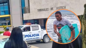 Frente al tribunal asesinaron en