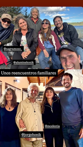 El reencuentro entre familiares y