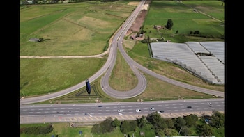 Actualmente solo 1,4 de los 3,4 kilómetros de la Troncal se encuentran construidos por bloqueos judiciales en sectores como el predio San Jacinto - crédito Anla