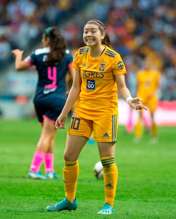 Katty Martínez (imagen), artillera felina,