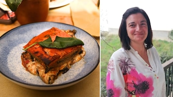 Sara, cocinera italiana: “Esta lasaña de calabacín con jamón y queso se hace en pocos minutos, queda superjugosa y te va a salvar más de una cena”