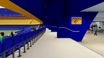 Se conocieron imágenes de la