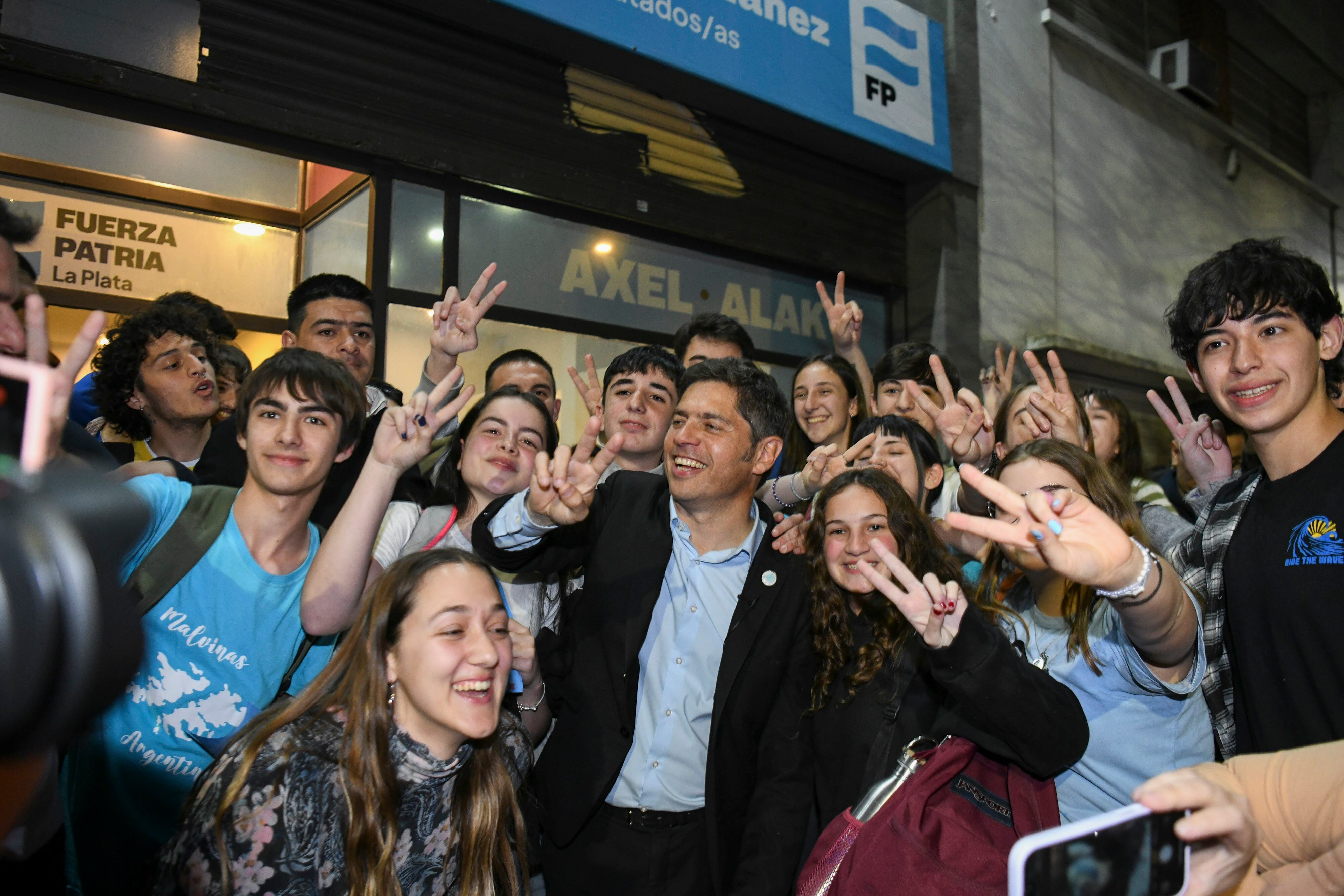 El gobernador Axel Kicillof encabezó la campaña en la Provincia