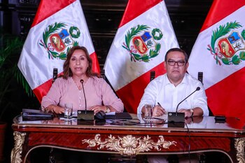 Boluarte anunció, días atrás, la