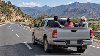 Llevar personas en la caja de carga de una camioneta puede costar casi 3 mil pesos de multa: esta es la regulación para carreteras