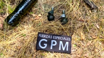 Secuestraron granadas y bombas molotov