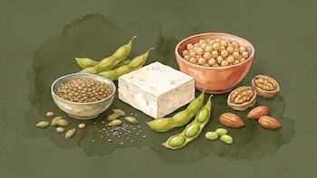 Siete alimentos vegetales que suman proteínas a las comidas cotidianas