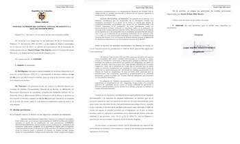 El Tribunal Superior de Bogotá negó la medida provisional que buscaba suspender la candidatura presidencial de Abelardo de la Espriella - crédito @TSB_Bogota/X