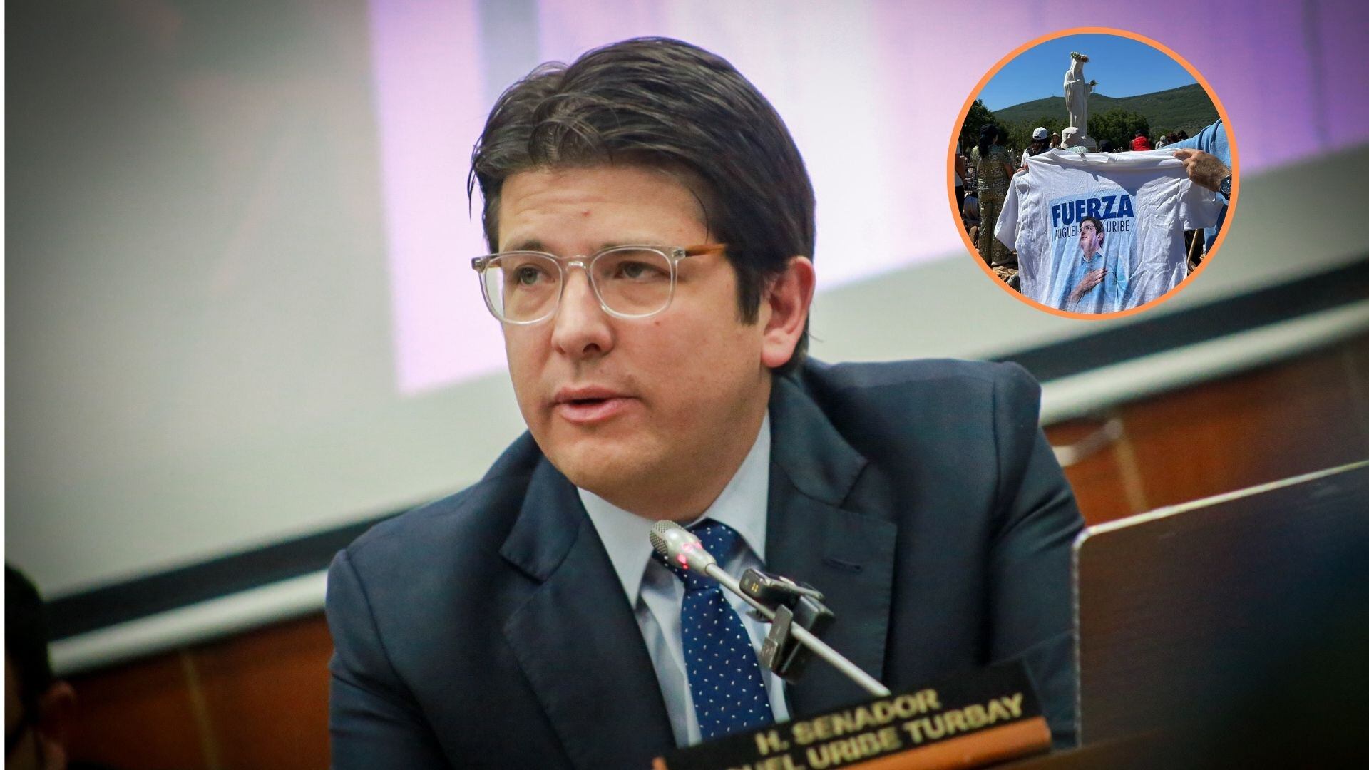 El periodista de RCN publicó sentido mensaje para la recuperación del senador del Centro Democrático - crédito Colprensa/felipearias71/Instagram