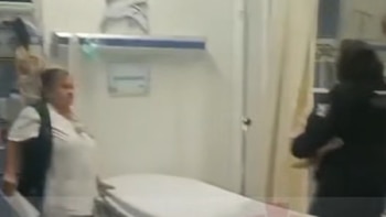 Policías de Nezahualcóyotl auxilian a bebé con dificultades para respirar y logran trasladarlo a un hospital