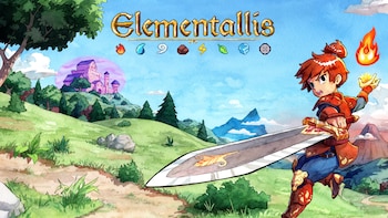 Elementallis llega a Steam y consolas el 28 de abril con hechizos elementales y aventura retro
