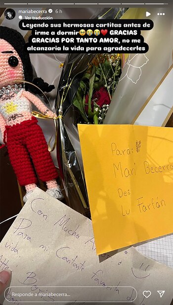 Pese al apunamiento, María se