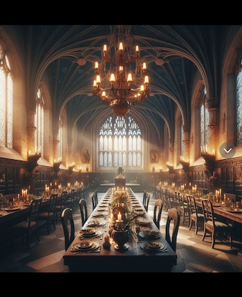 El gran comedor (Captura de