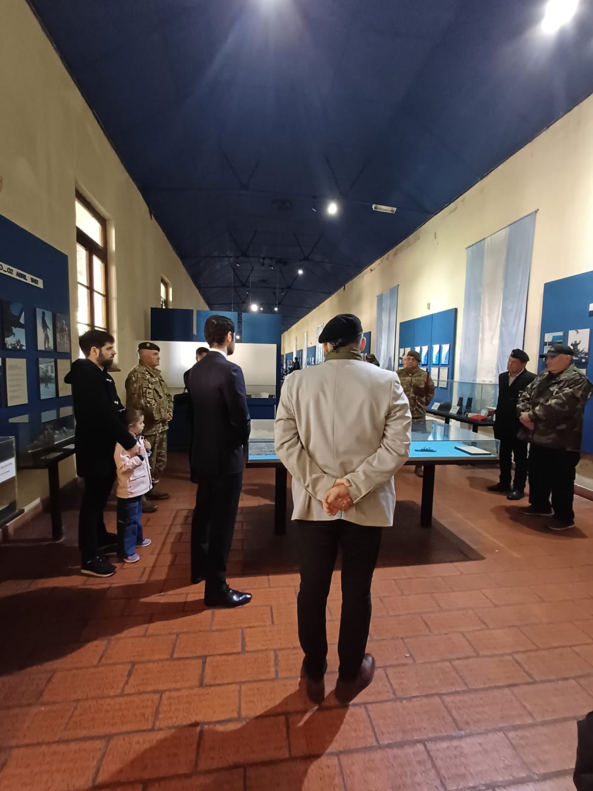 En el Museo del Ejército, hay una sala dedicada a la guerra de Malvinas