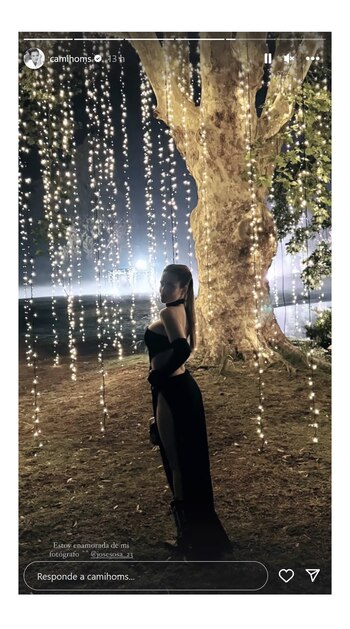 "Estoy enamorada de mi fotógrafo",