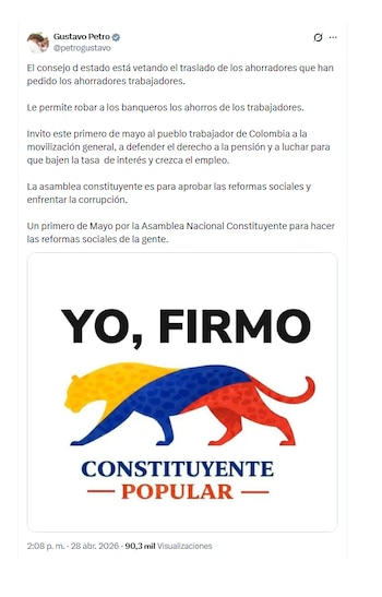 Gustavo Petro reaccionó a fallo del Consejo de Estado